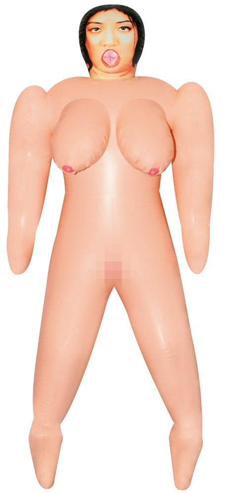 FATIMA FONG Inflatable Big Blow Up Doll Fun Novelty Hen Stag Party. fat sex doll