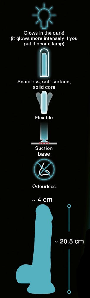 Glow in the Dark Glow Dildo
