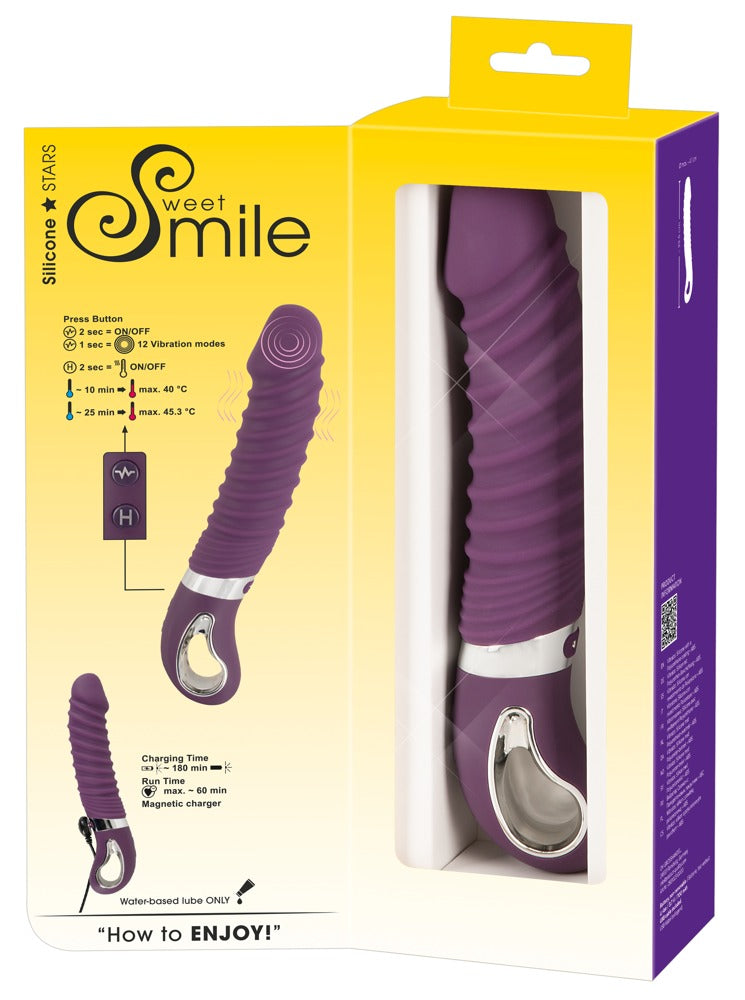 Warming Soft Vibrator Sweet Smile