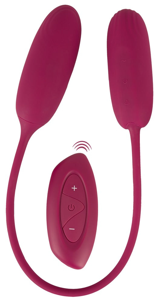 Sweet Smile RC Shaking & Vibrating Love Egg Duo