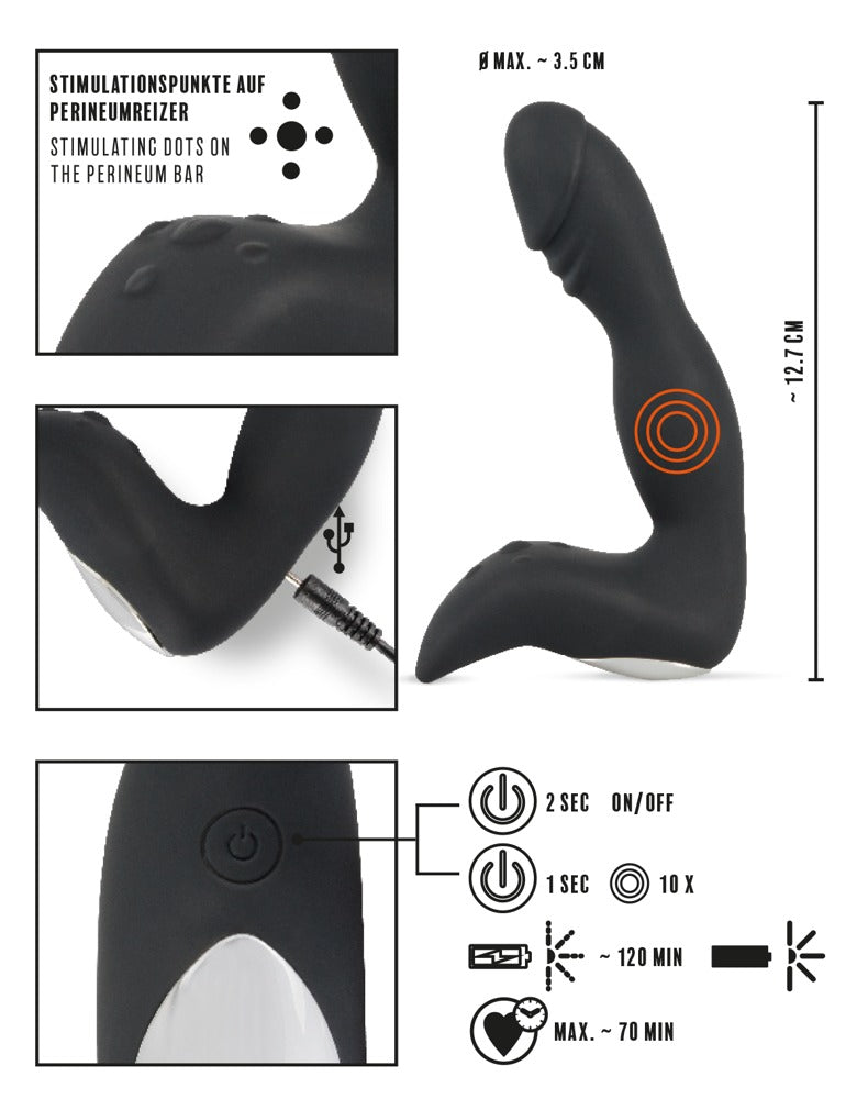Rebel's Rechargeable Prostate Stimulator