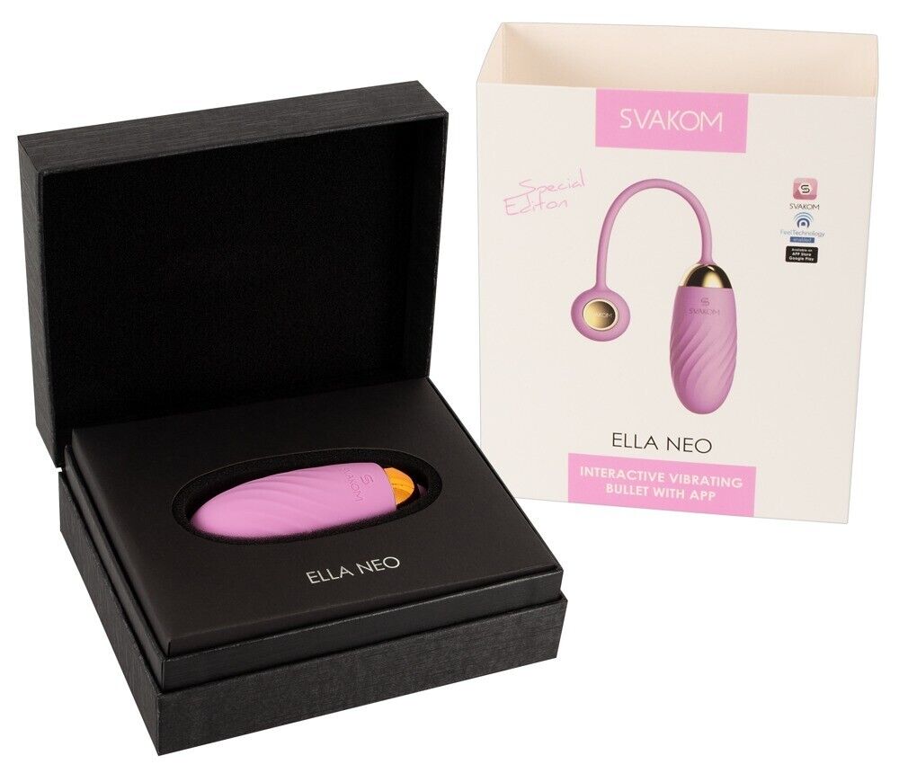 SVAKOM Ella Neo Pink Interactive App Control Bullet Vibrator