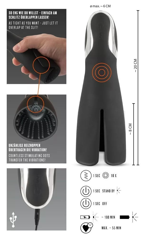 Rebel's Strong Vibrating Masturbator
