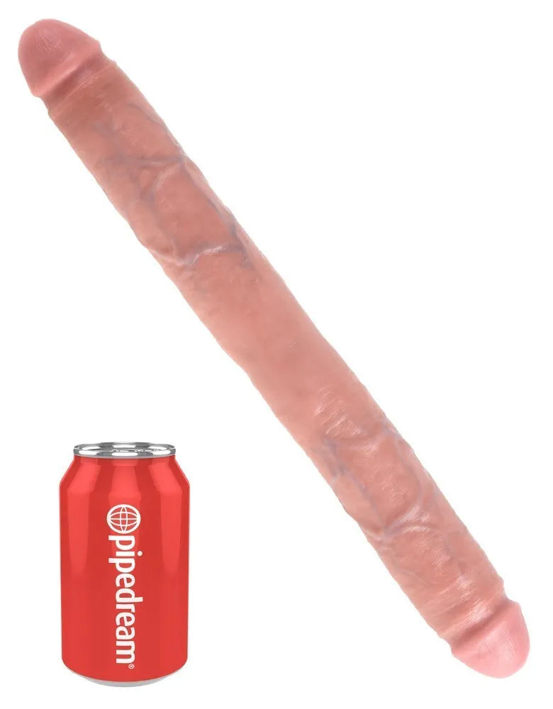 King Cock 16" Thick Double Dildo