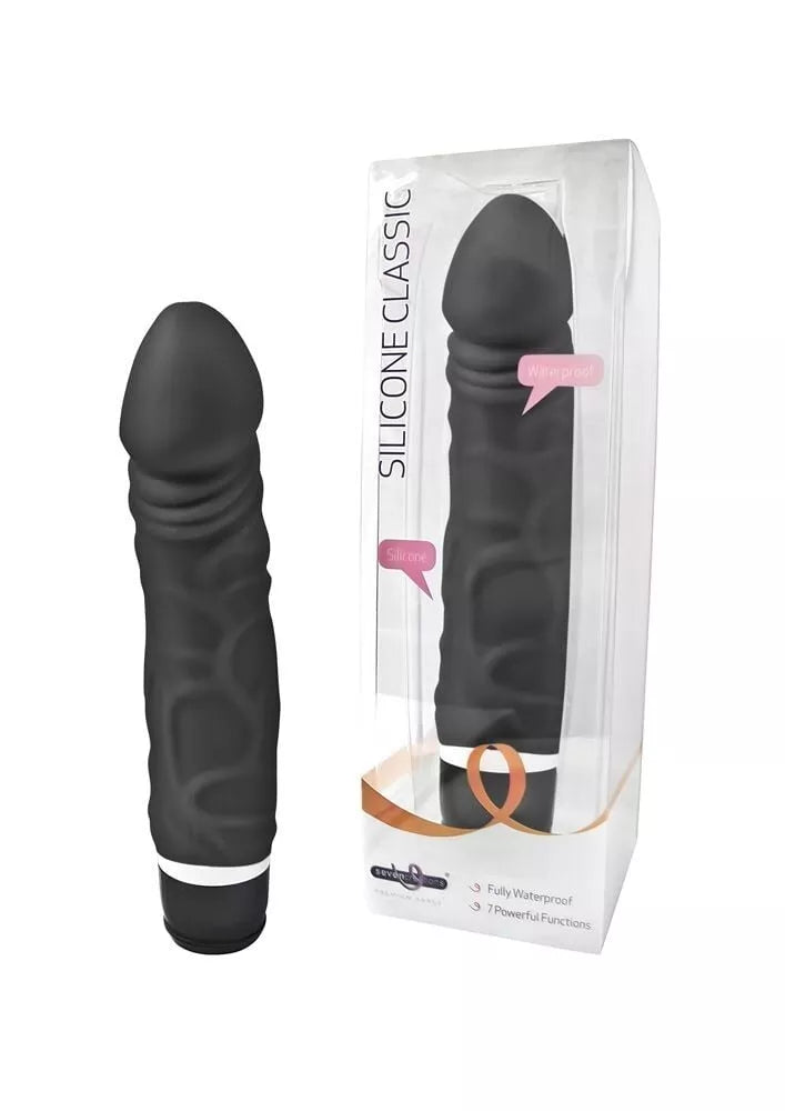Seven Creations Silicone Classic Vibe Black