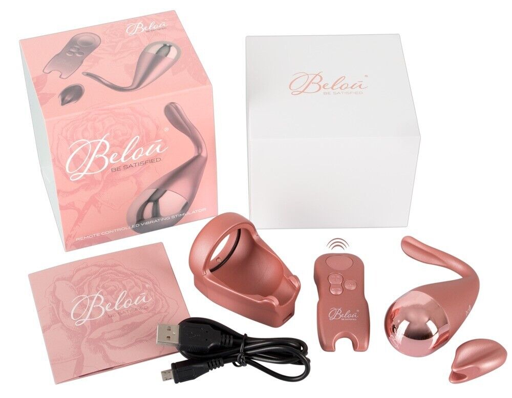Belou Be Satisfied Vibro-bullet with a Clitoral Stimulator