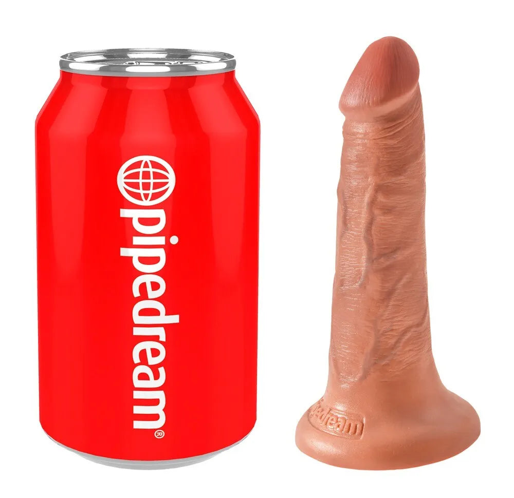 King Cock Realistic Dildo 5" Inch Suction Cup Strap-On Sex Toy