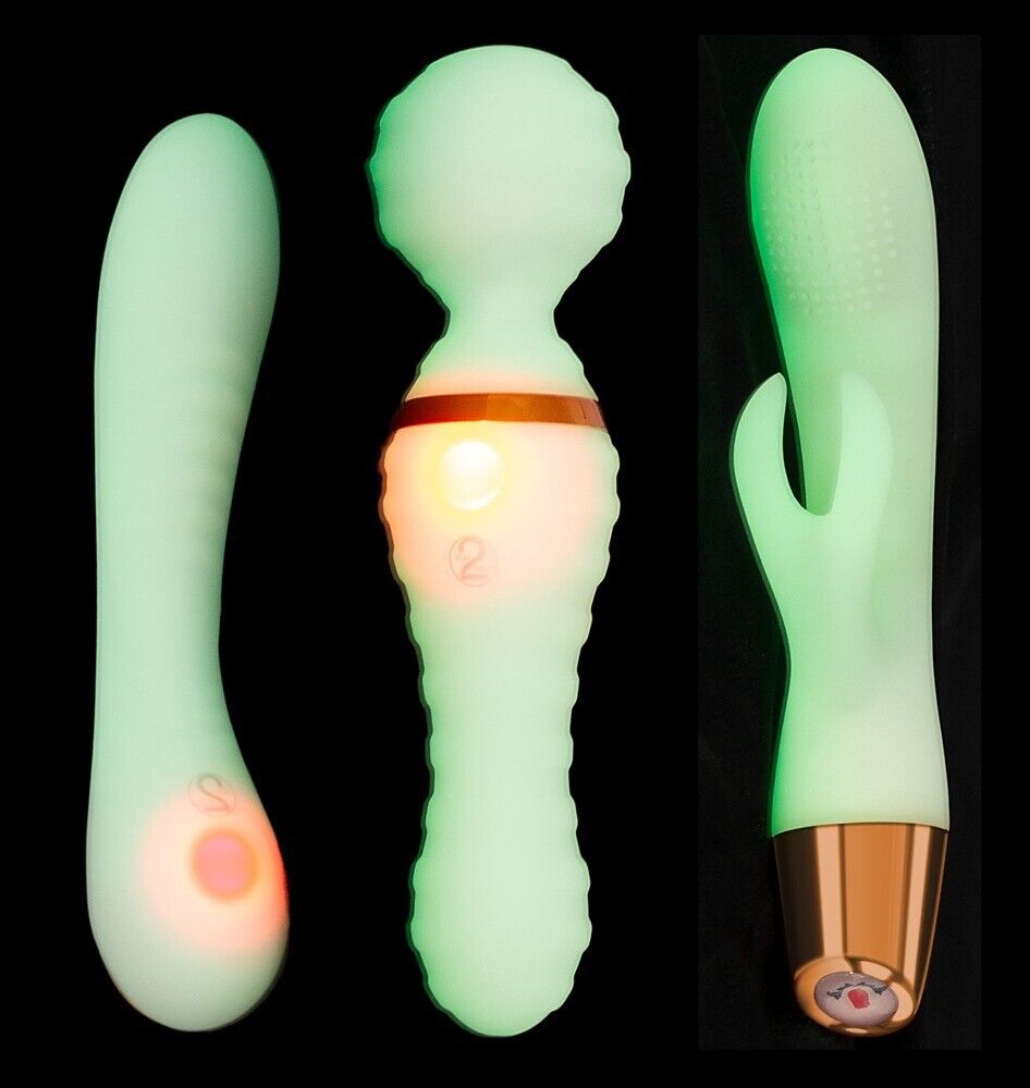 Glow in the Dark Vibrator Set