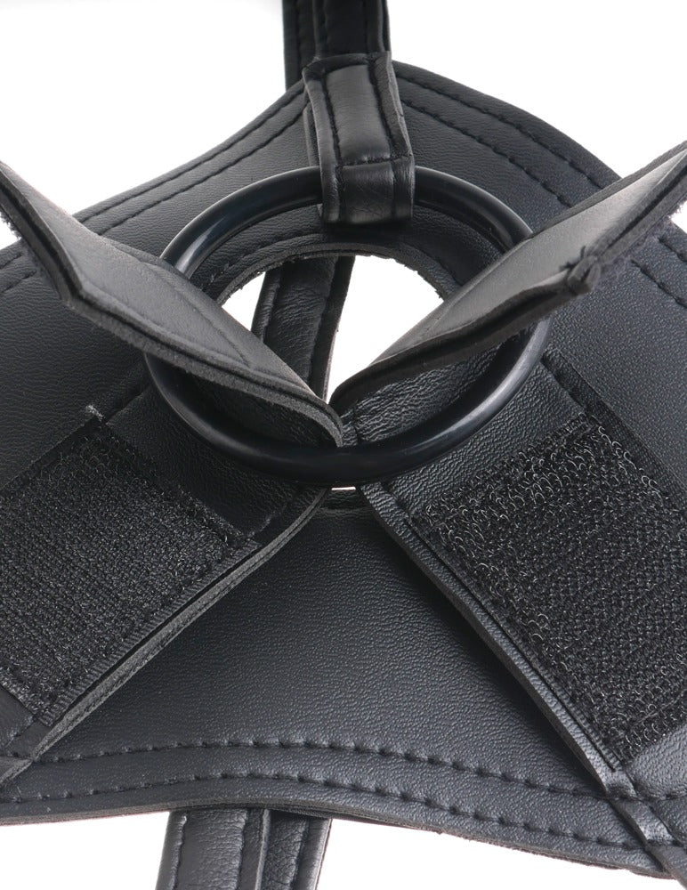 King Cock Strap-on Harness with 9 Inch Cock