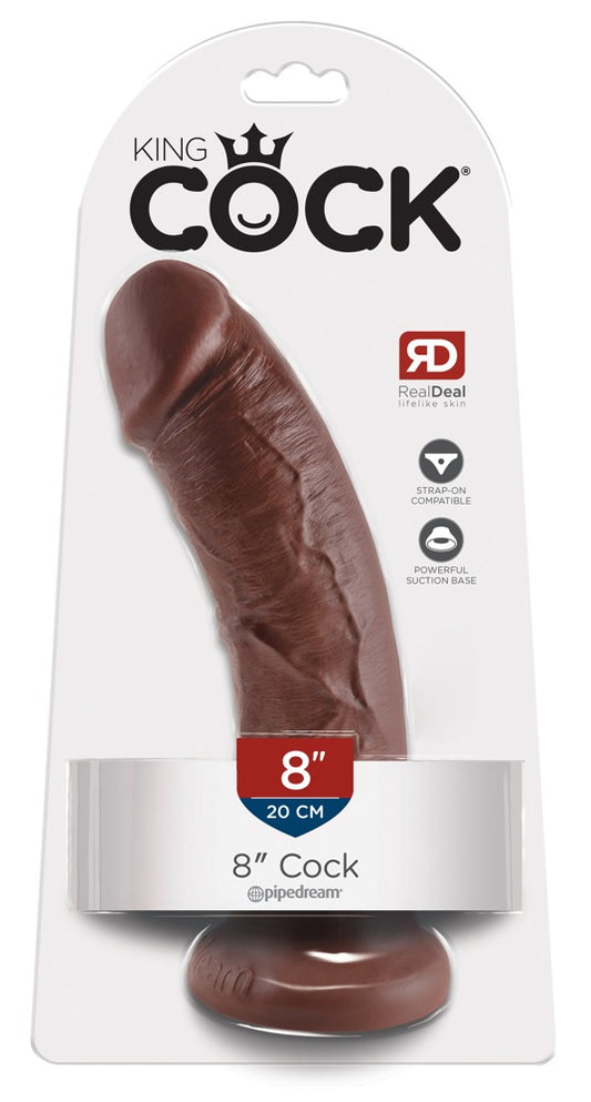 King Cock 8" Cock Dark