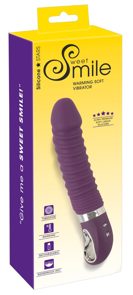 Warming Soft Vibrator Sweet Smile