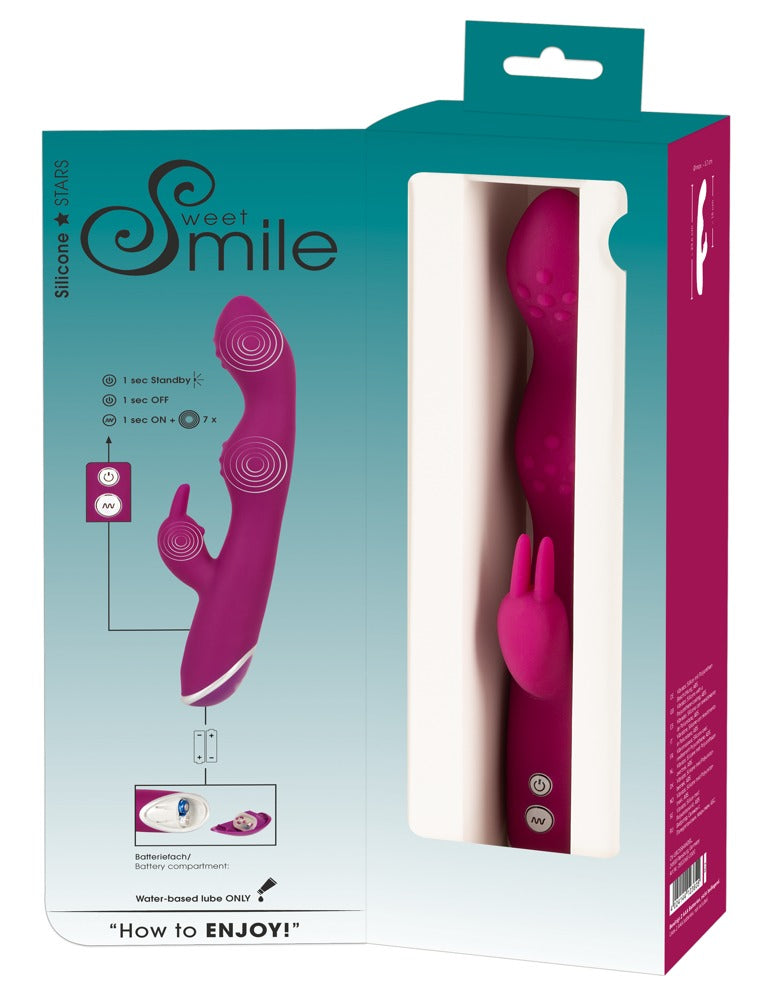 Sweet Smile A & G-Spot Rabbit Vibrator