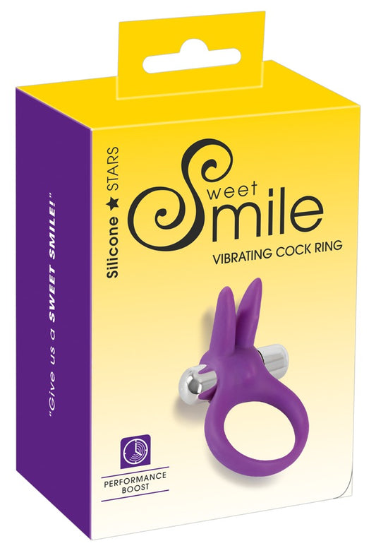 Sweet Smile Vibrating Cock Ring