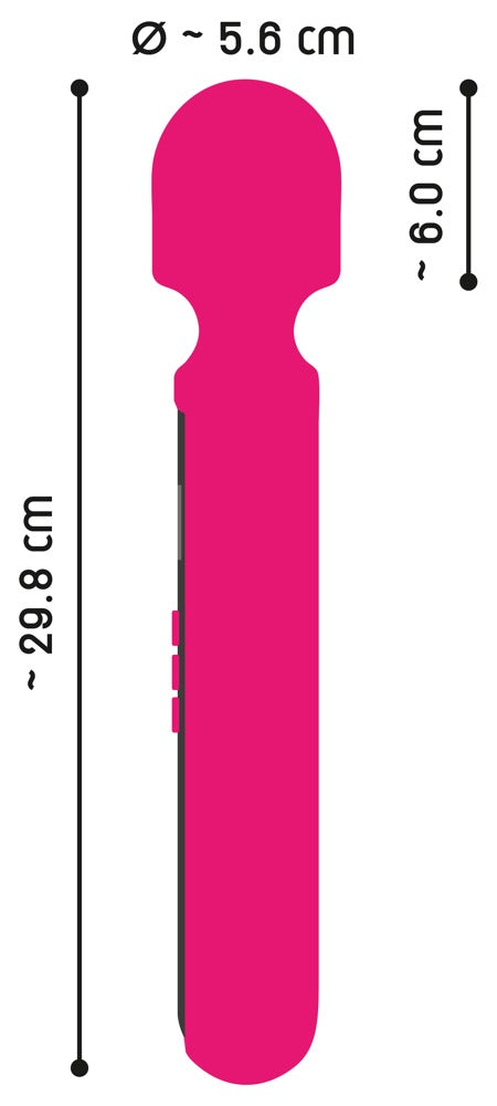 You2Toys Pink Sunset Wand Vibrator