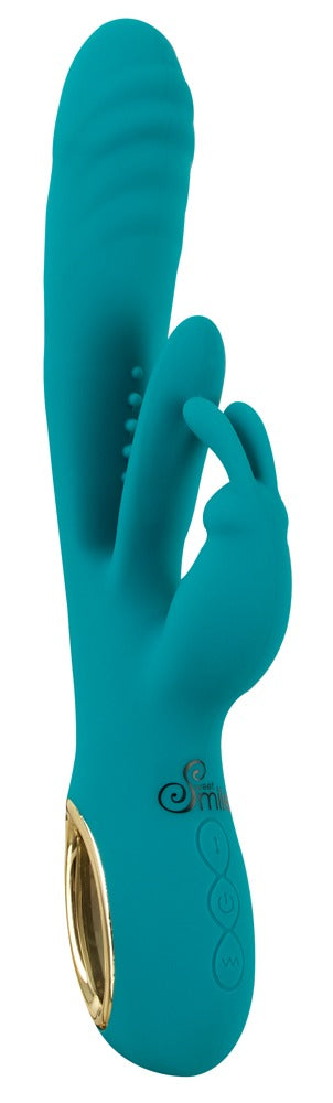 Sweet Smile Rabbit Vibrator with Thrust Function and G-Spot Stimulation