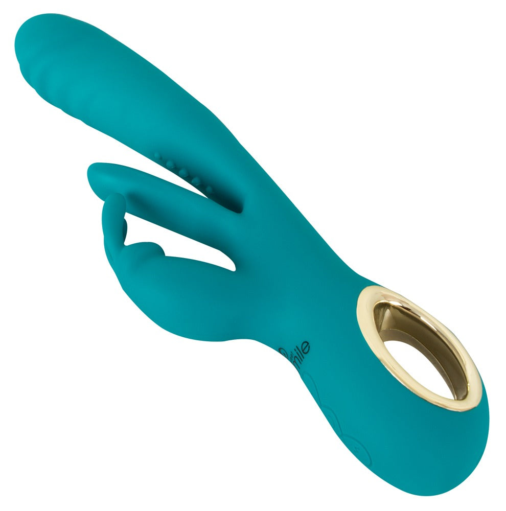Sweet Smile Rabbit Vibrator with Thrust Function and G-Spot Stimulation