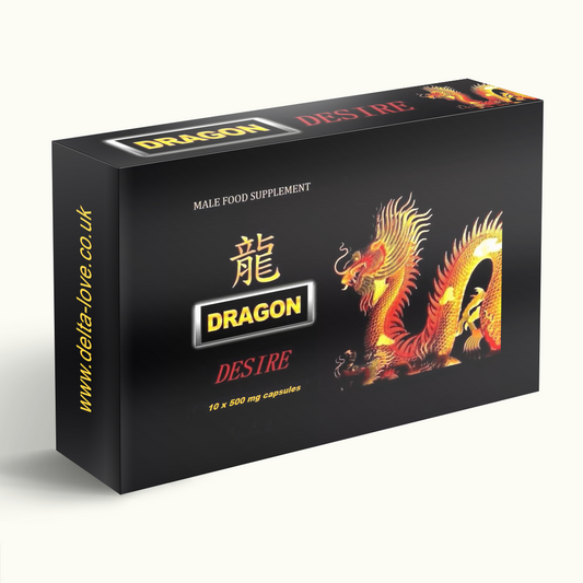 DRAGON DESIRE ULTRA STRONG Enhancement 500mg x 10 Herbal Capsules/Pills,  Erectile Dysfunction,     Erection