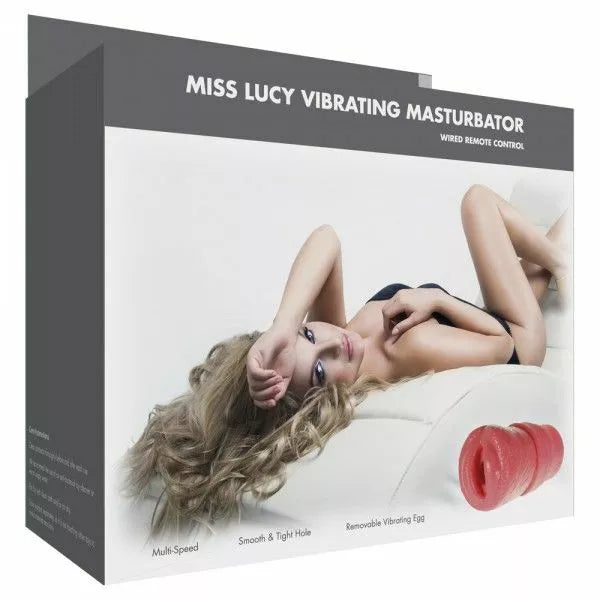 Me You Us Miss Lucy Vibrating Masturbator Flesh