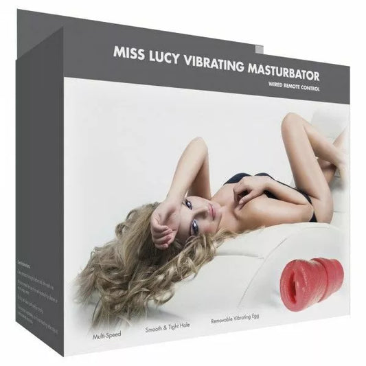 Me You Us Miss Lucy Vibrating Masturbator Flesh