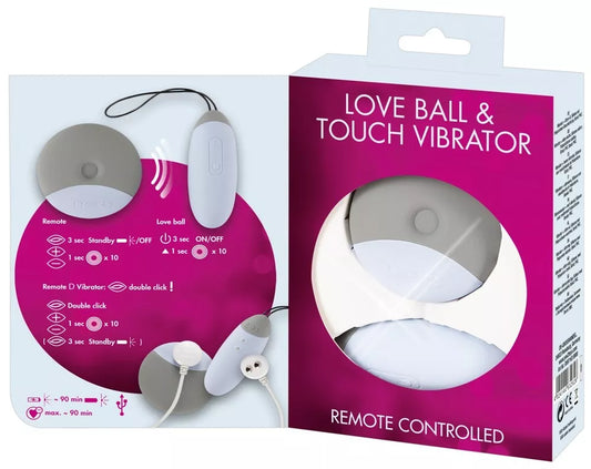Love Ball & Touch Vibrator You 2 Toys
