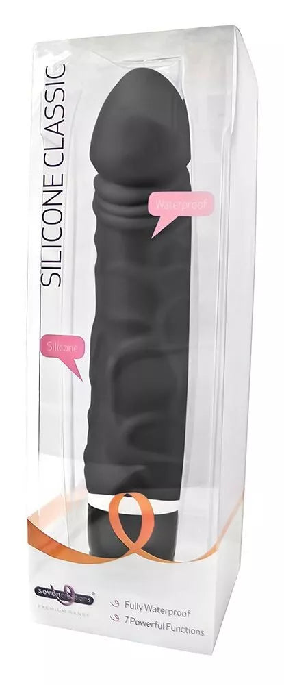 Seven Creations Silicone Classic Vibe Black