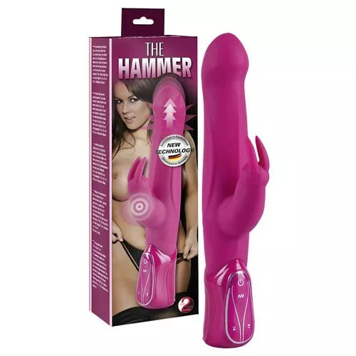 The Hammer Pink silicone vibrator