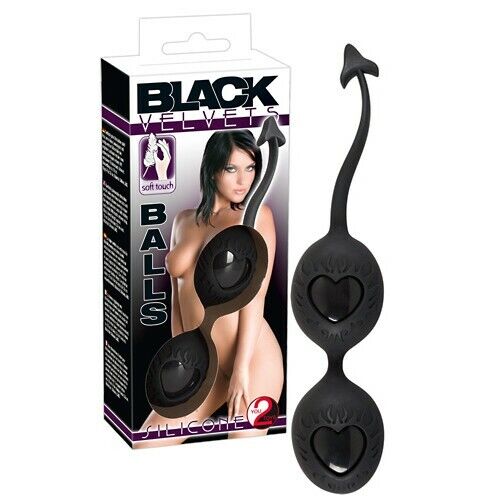 Black Velvets Silicone Love Balls