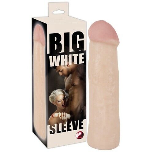 Big Penis Sleeve White